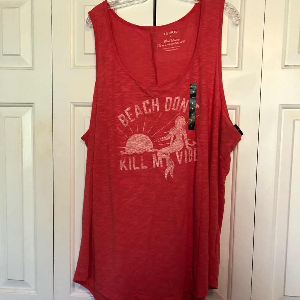 Beach Don’t Kill My Vibe Tank